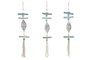 DKD Home Decor Decoración Colgante Albasia 10x2x50 Surtida