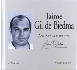 Antología personal, Jaime Gil de Biedma - VISOR EDITORIAL