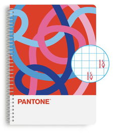 Bloc Escolofi Pantone Moods A4 80H Cuadric.4X4 90G Brainstorming (Set de 5)