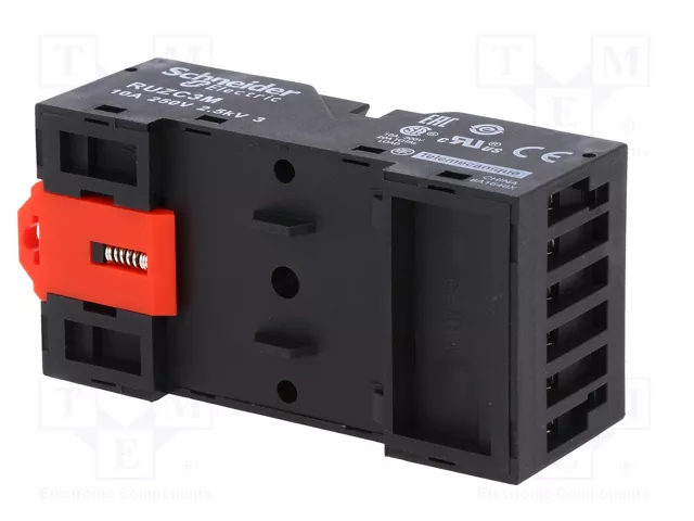 SCHNEIDER ELECTRIC Zócalo para relé de 11 pines para raíl DIN SCHNEIDER ELECTRIC Zócalo para relé de 11 pines para raíl DIN