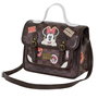 Disney Minnie Mouse Bolso-Mochila Satchel Journey Marrón