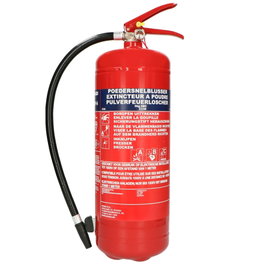 Alecto BP-6 Extintor de Polvo 6 kg