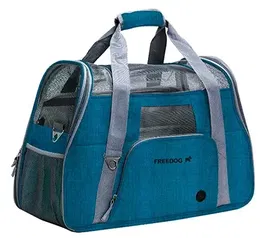 Freedog Transportin Crossworld Azul 51 X 23 X 35 cm