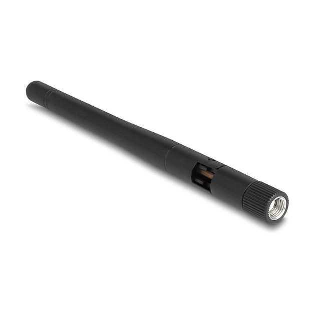 DeLOCK 90150 Antena de red omnidireccional RP-SMA 2 dBi Negra DeLOCK 90150 Antena de red omnidireccional RP-SMA 2 dBi Negra
