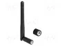 DeLOCK 90150 Antena de red omnidireccional RP-SMA 2 dBi Negra
