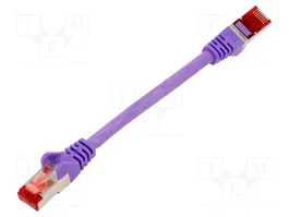 GOOBAY Patch cord Cat 6 S/FTP 0,15m violeta
