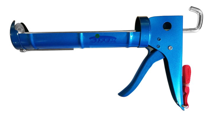 SIFER Pistola de silicona con cremallera de metal WT230A SIFER Pistola de silicona con cremallera de metal WT230A