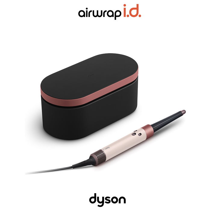 Dyson Airwrap i.d. HS08 - Herramienta de Peinado con Múltiples Accesorios, Efecto Rizado y Alisado, Color Rosa/Oro Rosa, 1300W