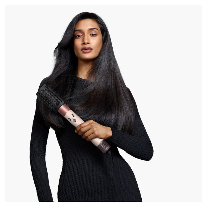 Dyson Airwrap i.d. HS08 - Herramienta de Peinado con Múltiples Accesorios, Efecto Rizado y Alisado, Color Rosa/Oro Rosa, 1300W