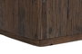 DKD Home Decor Mesa Centro Alpino Marron Madera Reciclada 70 x 70 x 39 cm