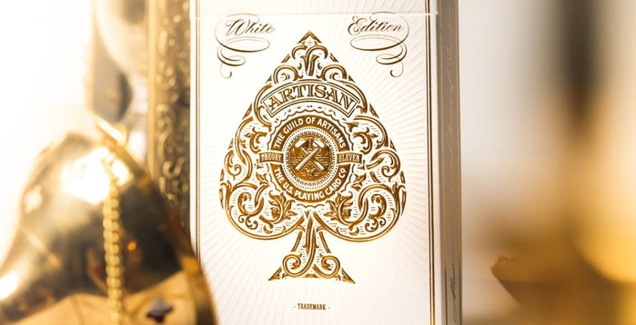 Artisan Baraja de cartas White