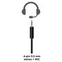 Gembird Auriculares Gaming GHS-05-B Diadema Circumaural, Negro/Azul, Cable 2 m, Control de Volumen, 20-20000 Hz, 32 Ohm, Micrófono Boom
