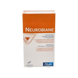 PILEJE Neurobiane 60 Cápsulas - Contribuye al Sistema Nervioso con Vitamina B6 y Magnesio