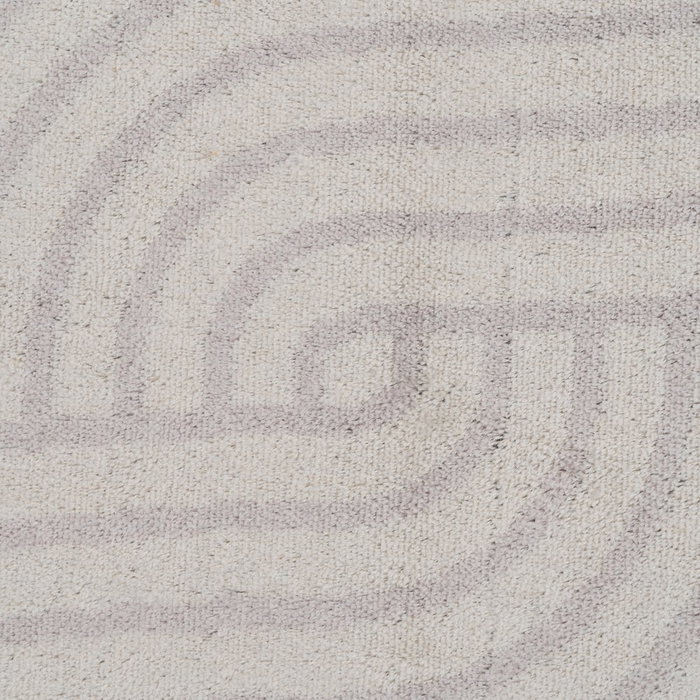 Alfombra Geométrico Beige Viscosa 160 X 230 cm Alfombra Geométrico Beige Viscosa 160 X 230 cm