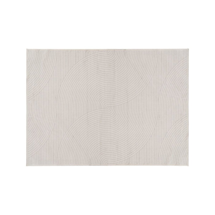 Ixia Alfombra Geométrico Beige Viscosa 160 x 230 cm