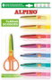 Alpino Kit de Tijeras para Manualidades con 8 Recambios de Corte Variado