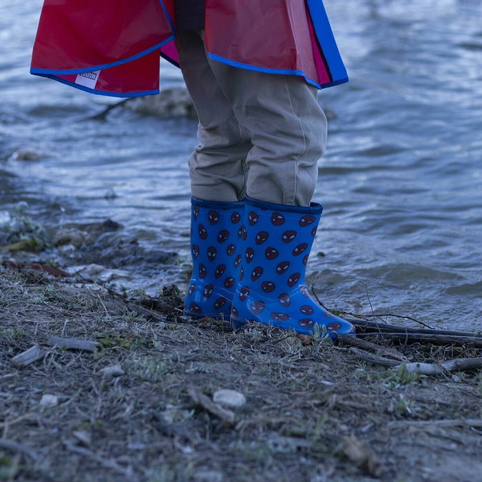 Cerdá Botas de Lluvia Spiderman Azul para Niños, Talla 32 Cerdá Botas de Lluvia Spiderman Azul para Niños, Talla 32