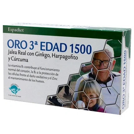 ESPADIET Jalea Plus 60 Oro (3ª edad) 20 ampollas