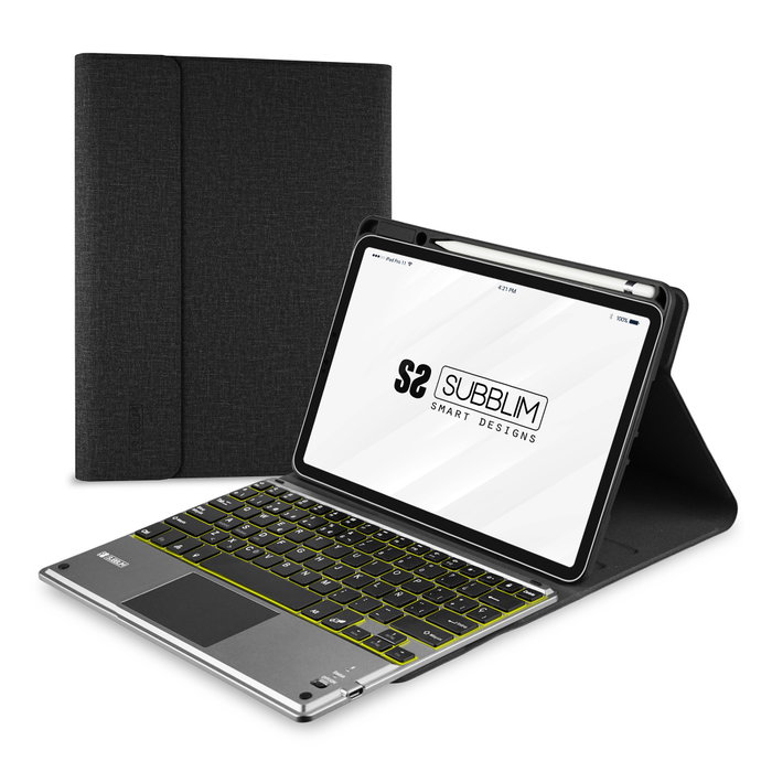 Subblim Funda con Teclado KeyTab Pro BT Touchpad para iPad 10,9/11 Pulgadas Negra Subblim Funda con Teclado KeyTab Pro BT Touchpad para iPad 10,9/11 Pulgadas Negra