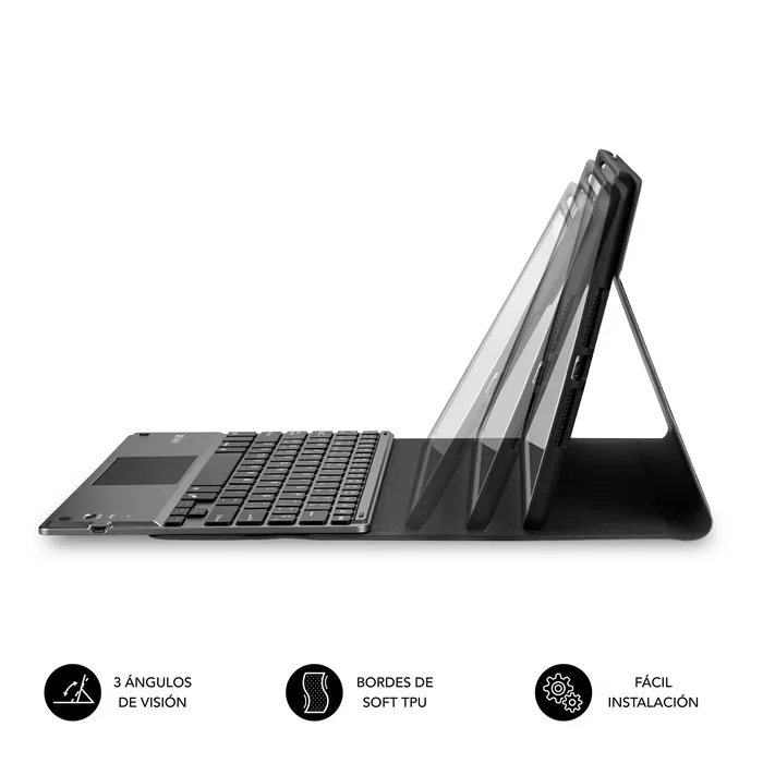 Subblim Funda KeyTab Pro BT Touchpad para iPad 10,9/11 pulgadas, Negra