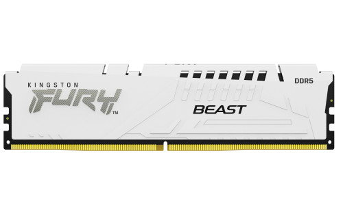 Kingston FURY Beast 32 GB DDR5 6000 MT/s CL30 DIMM Blanco EXPO Kingston FURY Beast 32 GB DDR5 6000 MT/s CL30 DIMM Blanco EXPO