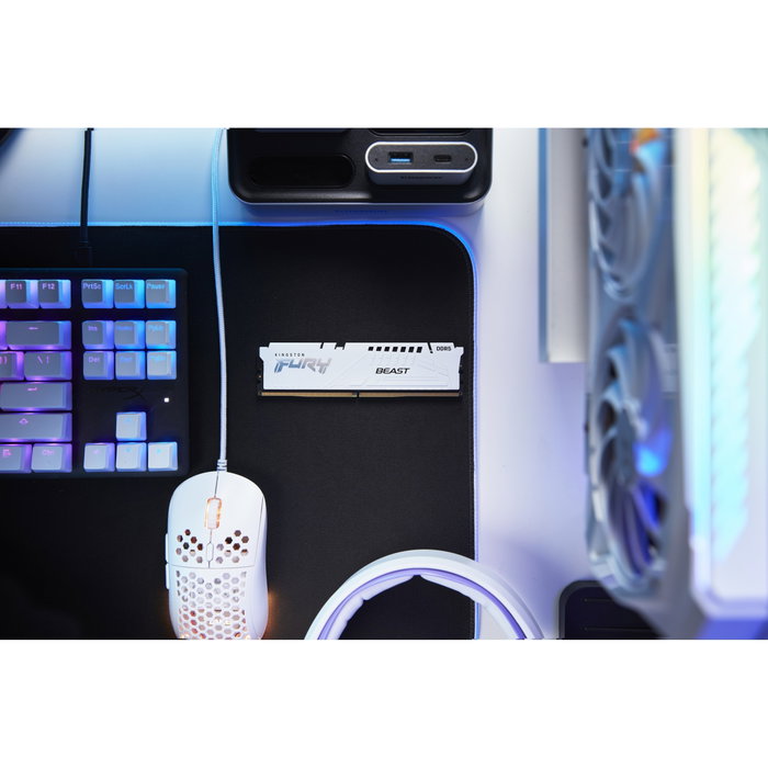 Kingston FURY Beast 32 GB DDR5 6000 MT/s CL30 DIMM Blanco EXPO Kingston FURY Beast 32 GB DDR5 6000 MT/s CL30 DIMM Blanco EXPO
