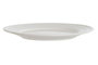 DKD Home Decor Set de 4 Platos de Porcelana Blanca 19x19x2 cm