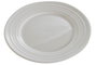 DKD Home Decor Set de 4 Platos de Porcelana Blanca 19x19x2 cm