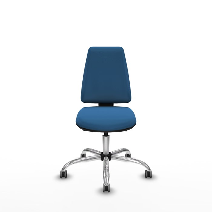 PIQUERAS Y CRESPO Silla de oficina Elche Azul claro con mecanismo Asincro