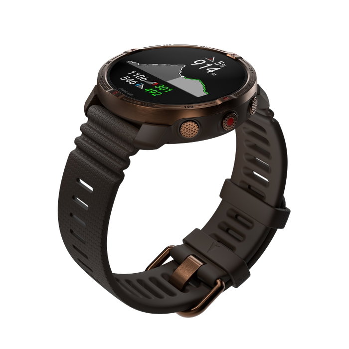 Polar Grit X2 Reloj Deportivo Marrón-Miel 45 mm GPS Amoled 32GB