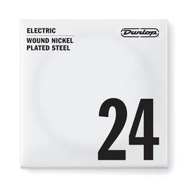 DUNLOPST Cuerda Eléctrica Nickel Entorchada 024 (Set de 12)