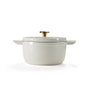 Tramontina Olla de hierro fundido esmaltado con tapa, latte, 26 cm / 5,6 l