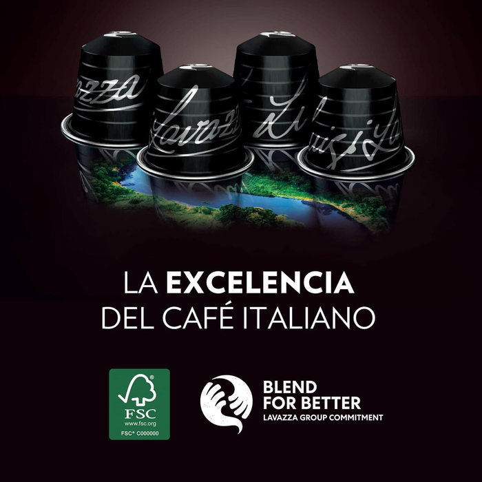 Lavazza Espresso Maestro Clásico para cafeteras Nespresso, Caja de 30