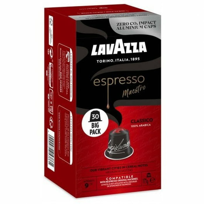 Lavazza Espresso Maestro Clásico para cafeteras Nespresso, Caja de 30