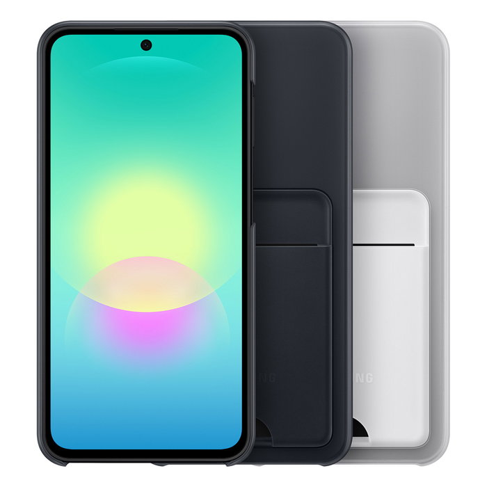 Samsung EF-OA276TJEGWW Funda con Tarjetero para Galaxy A27 5G Gris Claro
