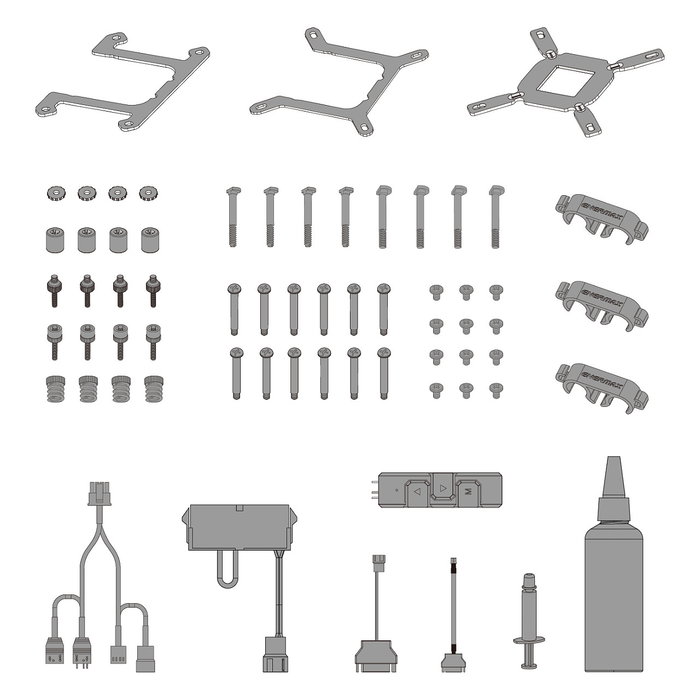 Enermax LIQMAXFLO ELC-LMF420T-ARGB Refrigeración Líquida 14cm ARGB Negro 420W TDP Enermax LIQMAXFLO ELC-LMF420T-ARGB Refrigeración Líquida 14cm ARGB Negro 420W TDP