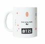 Erik Taza BT21 330ml Cerámica - Ideal para Fans de BTS