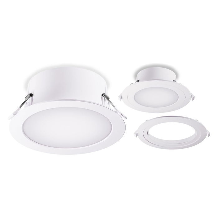 Steinel RS PRO DL 150 SC - Downlight LED con Sensor de Movimiento 11W, Blanco, 3000K/4000K/6500K, IP20/IP54, 1109 Lm, 360° Steinel RS PRO DL 150 SC - Downlight LED con Sensor de Movimiento 11W, Blanco, 3000K/4000K/6500K, IP20/IP54, 1109 Lm, 360°