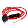 Enec Kit Cordón 2 x 0,75 mm, 120 + 80 cm, 2 m, Rojo