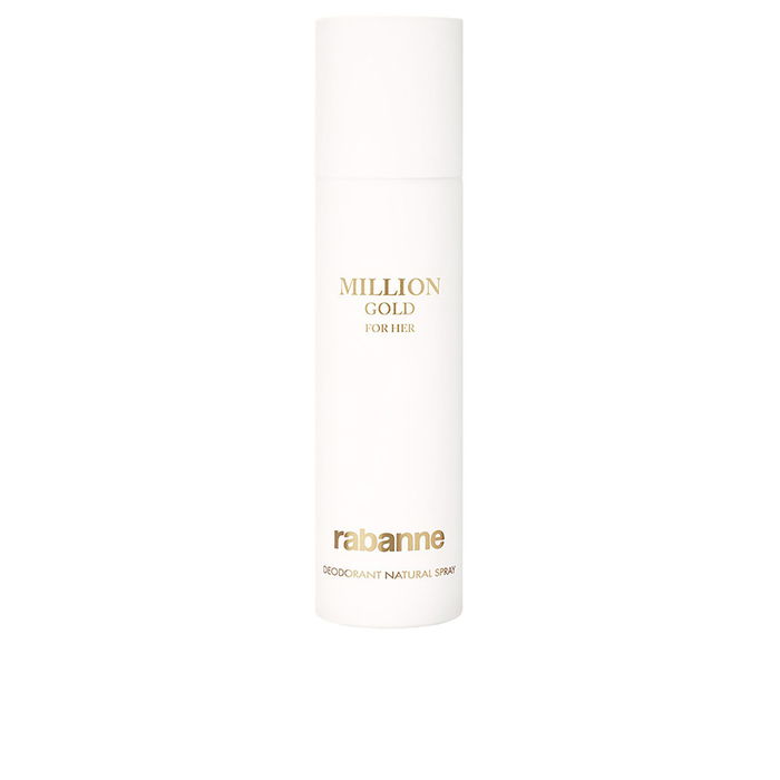 Rabanne MILLION GOLD FOR HER Desodorante en Spray Perfumado para Mujer, 150 ml Rabanne MILLION GOLD FOR HER Desodorante en Spray Perfumado para Mujer, 150 ml