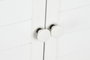 DKD Home Decor Buffet de Abeto y MDF Blanco 160x40x86 cm