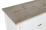 DKD Home Decor Buffet de Abeto y MDF Blanco 160x40x86 cm