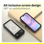 4smarts Funda Impermeable Stark para Apple iPhone 17 Air 6.6" Negro Transparente