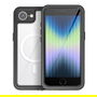 4smarts Funda Impermeable Stark para Apple iPhone 17 Air 6.6" Negro Transparente