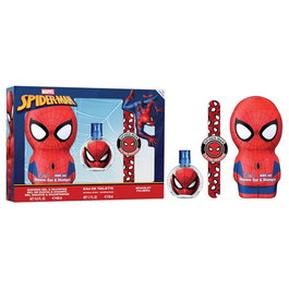 Air-Val Spiderman Set con Fragancia de 50 ml, Pulsera y Champú de 200 ml