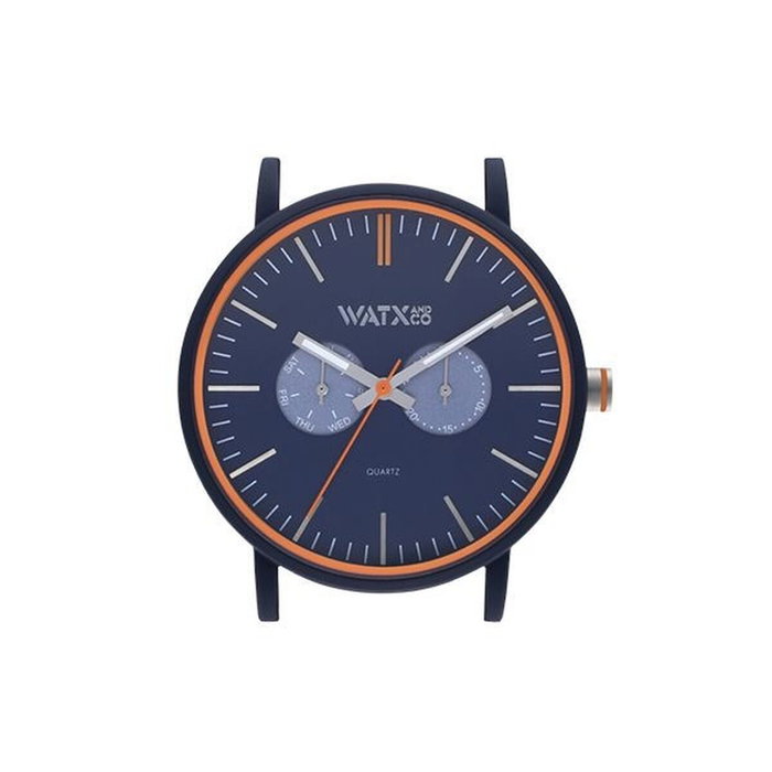 Watxandco WXCA2715 Reloj Azul de 44mm