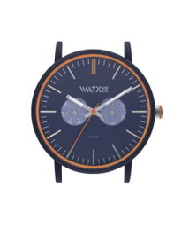 Watxandco WXCA2715 Reloj Azul de 44mm