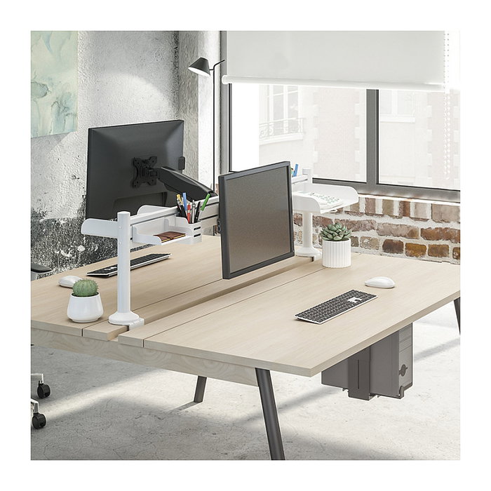 LogiLink Soporte de monitor con pivote para slatwall 13''-27''