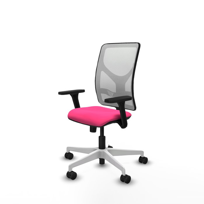 PIQUERAS Y CRESPO Silla de oficina Motilla Rosa con mecanismo Sincro PIQUERAS Y CRESPO Silla de oficina Motilla Rosa con mecanismo Sincro