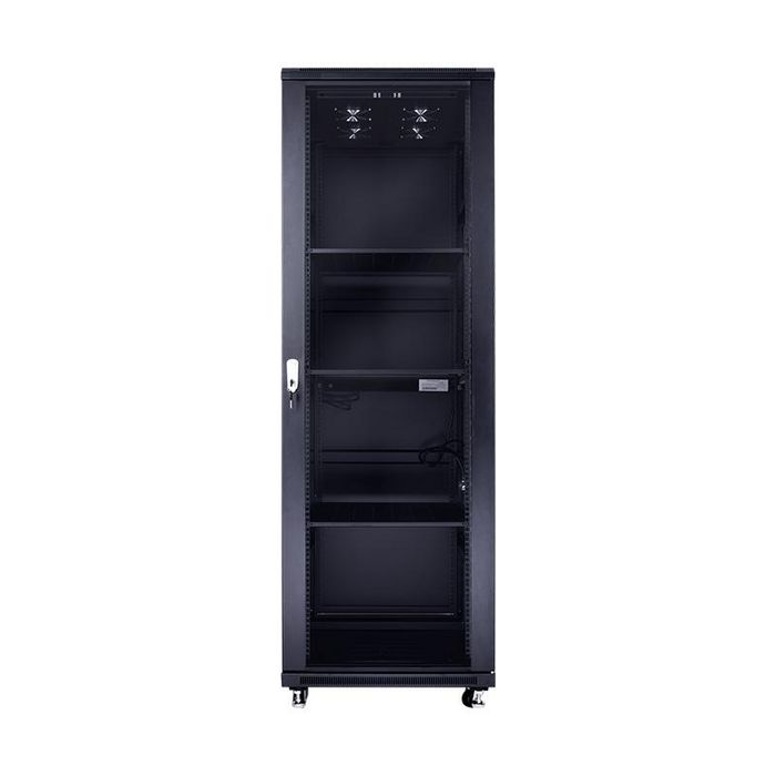 MicroConnect Armario rack 19" 37HU 800x1000 Negro RAL 9004